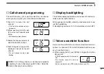 Preview for 15 page of Icom IC-M59euro Instruction Manual