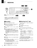 Предварительный просмотр 18 страницы Icom IC-M600 Instruction Manual