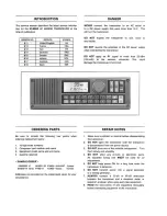 Предварительный просмотр 2 страницы Icom IC-M600 Service Manual