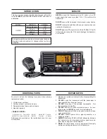 Предварительный просмотр 2 страницы Icom IC-M601 Service Manual