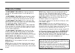 Preview for 8 page of Icom iC-M605 Instruction Manual