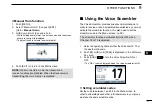 Предварительный просмотр 81 страницы Icom IC-M605E Instruction Manual