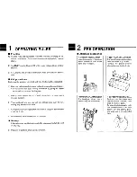Preview for 4 page of Icom IC-M7 Instruction Manual