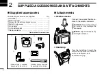 Предварительный просмотр 8 страницы Icom IC-M71 Instruction Manual