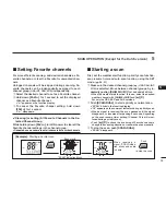 Предварительный просмотр 23 страницы Icom IC-M73 Instruction Manual