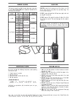 Preview for 2 page of Icom IC-M73 Service Manual