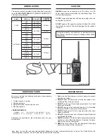 Предварительный просмотр 2 страницы Icom IC-M73 Service Manual