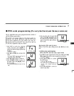 Предварительный просмотр 31 страницы Icom IC-M73EURO Instruction Manual