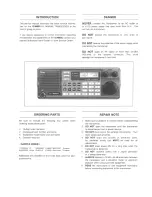 Preview for 2 page of Icom IC-M800 Service Manual