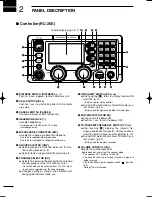 Preview for 10 page of Icom IC-M801E Instruction Manual