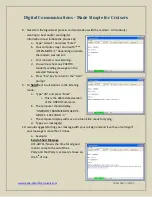 Preview for 3 page of Icom IC-M802 Quick Reference Manual