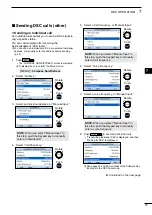 Предварительный просмотр 43 страницы Icom IC-M803 Instruction Manual