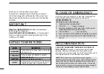 Preview for 2 page of Icom IC-M85 Instruction Manual