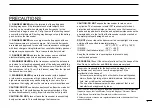 Preview for 3 page of Icom IC-M85 Instruction Manual