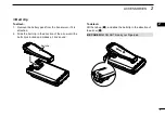 Предварительный просмотр 9 страницы Icom IC-M85 Instruction Manual