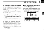 Preview for 23 page of Icom IC-M85 Instruction Manual