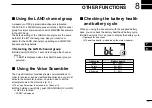 Preview for 23 page of Icom IC-M85UL Instruction Manual