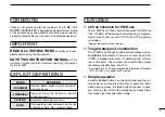 Preview for 3 page of Icom IC-M87 Instruction Manual