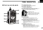 Предварительный просмотр 9 страницы Icom IC-M87 Instruction Manual