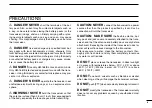 Предварительный просмотр 5 страницы Icom IC-M88 Instruction Manual