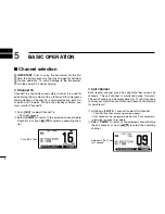 Предварительный просмотр 16 страницы Icom IC-M92D Instruction Manual