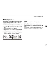 Предварительный просмотр 25 страницы Icom IC-M92D Instruction Manual