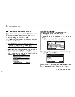 Предварительный просмотр 34 страницы Icom IC-M92D Instruction Manual