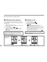 Preview for 24 page of Icom IC-M93D EURO Instruction Manual