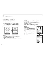 Preview for 44 page of Icom IC-M93D EURO Instruction Manual