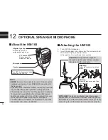 Preview for 70 page of Icom IC-M93D EURO Instruction Manual