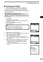 Предварительный просмотр 21 страницы Icom IC-M94D Instruction Manual