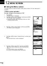 Preview for 72 page of Icom IC-M94D Instruction Manual