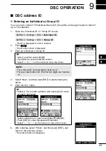 Preview for 31 page of Icom IC-M94DE Instruction Manual