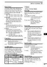 Предварительный просмотр 75 страницы Icom IC-M94DE Instruction Manual