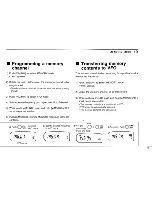 Предварительный просмотр 19 страницы Icom IC-P2A Instruction Manual