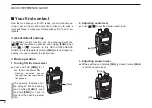 Предварительный просмотр 8 страницы Icom IC-P7A Instruction Manual