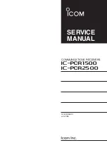Предварительный просмотр 3 страницы Icom IC-PCR1500 Service Manual