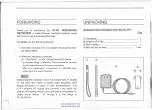 Предварительный просмотр 4 страницы Icom IC-R1 Instruction Manual