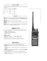 Предварительный просмотр 2 страницы Icom IC-R10 Service Manual