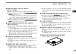 Предварительный просмотр 9 страницы Icom IC-R1500 Instruction Manual