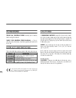 Предварительный просмотр 2 страницы Icom IC-R2 Instruction Manual