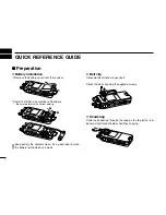 Предварительный просмотр 6 страницы Icom IC-R20 Instruction Manual