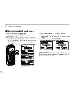 Предварительный просмотр 44 страницы Icom IC-R20 Instruction Manual