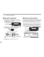 Предварительный просмотр 16 страницы Icom IC-R2500 Instruction Manual