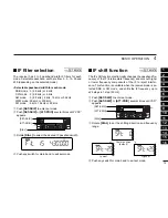 Предварительный просмотр 21 страницы Icom IC-R2500 Instruction Manual