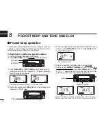 Предварительный просмотр 40 страницы Icom IC-R2500 Instruction Manual