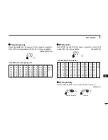 Предварительный просмотр 47 страницы Icom IC-R2500 Instruction Manual