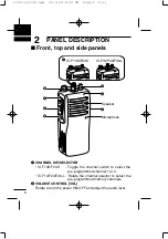 Preview for 12 page of Icom IC-R6 Instruction Manual