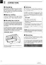 Preview for 8 page of Icom IC-R72 Instruction Manual