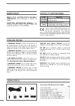 Preview for 2 page of Icom iC- r8500 Instruction Manual